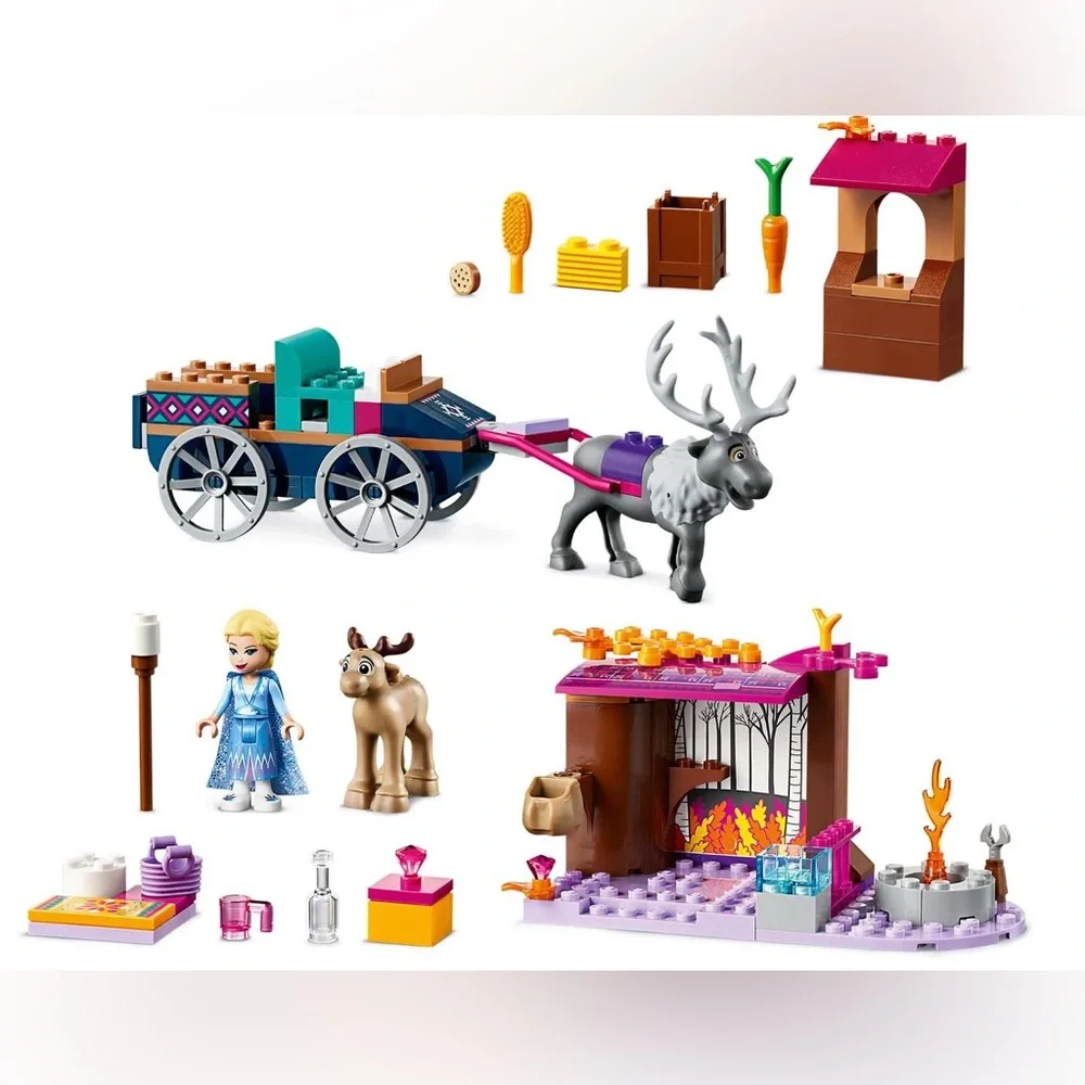 LEGO Disney Frozen Elsa’s Wagon Adventure - #41166 - (Retired Set)